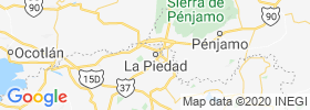 La Piedad Cavadas map